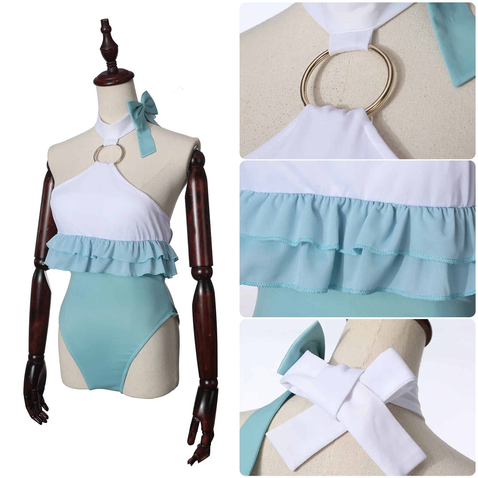 Anime Cosplay Bodysuit - 2026 Halloween Party Exotic Sailor Clothes