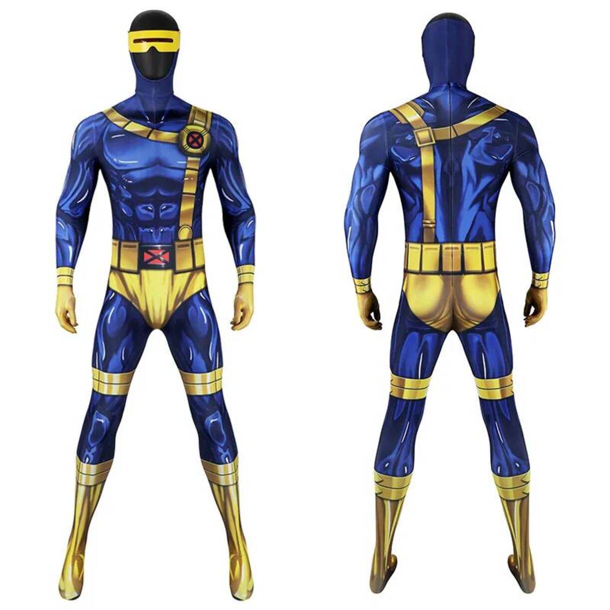 Anime Cosplay Bodysuit - Superhero X MEM 97 Cyclops Cosplay
