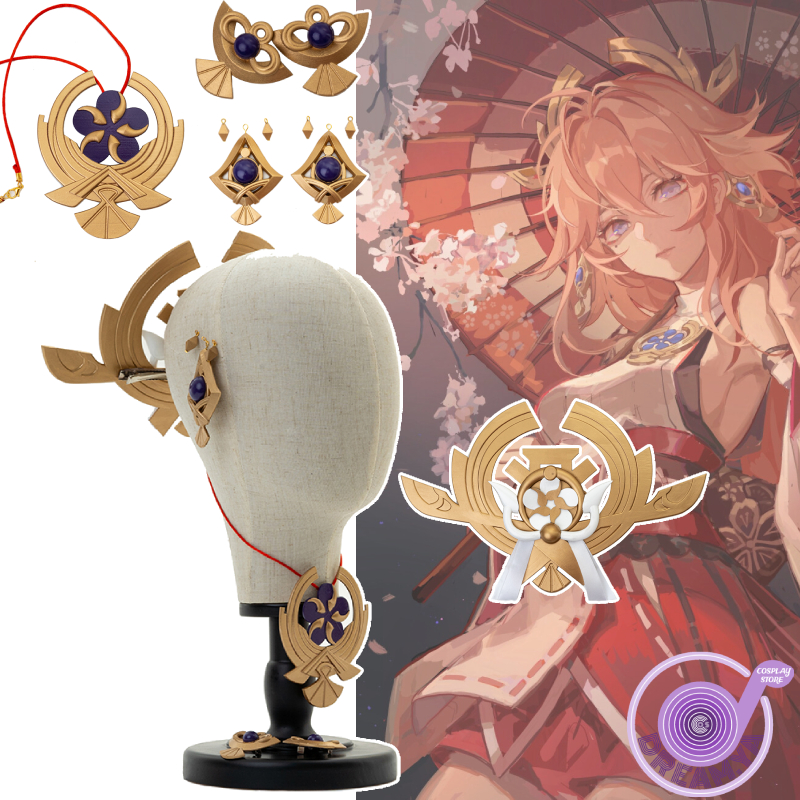 Cosplay Anime Yae Miko - Genshin Impact Yae Miko Cosplay Prop