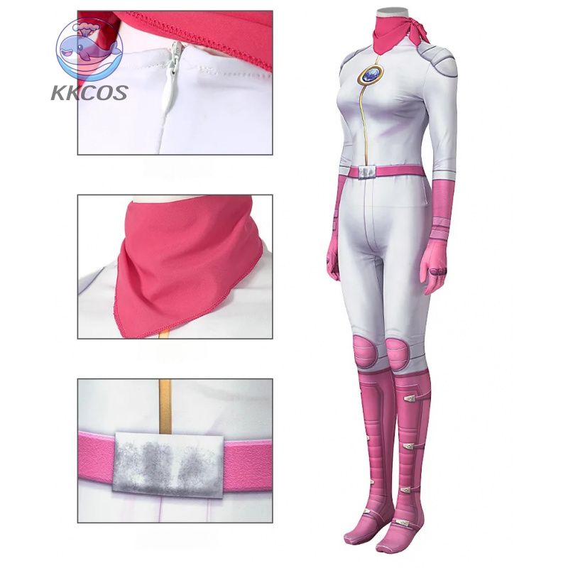 Anime Cosplay Bodysuit - Princess Peach Cosplay Movie Super Cos
