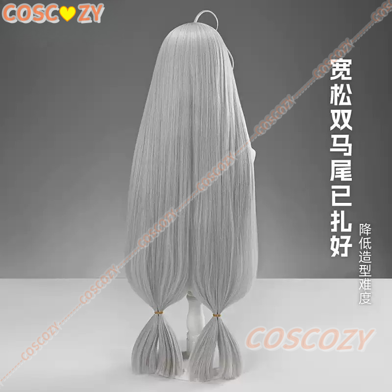 Game Arknights Skadi Cosplay W - Anime Cosplay Long Hair reseña y precio