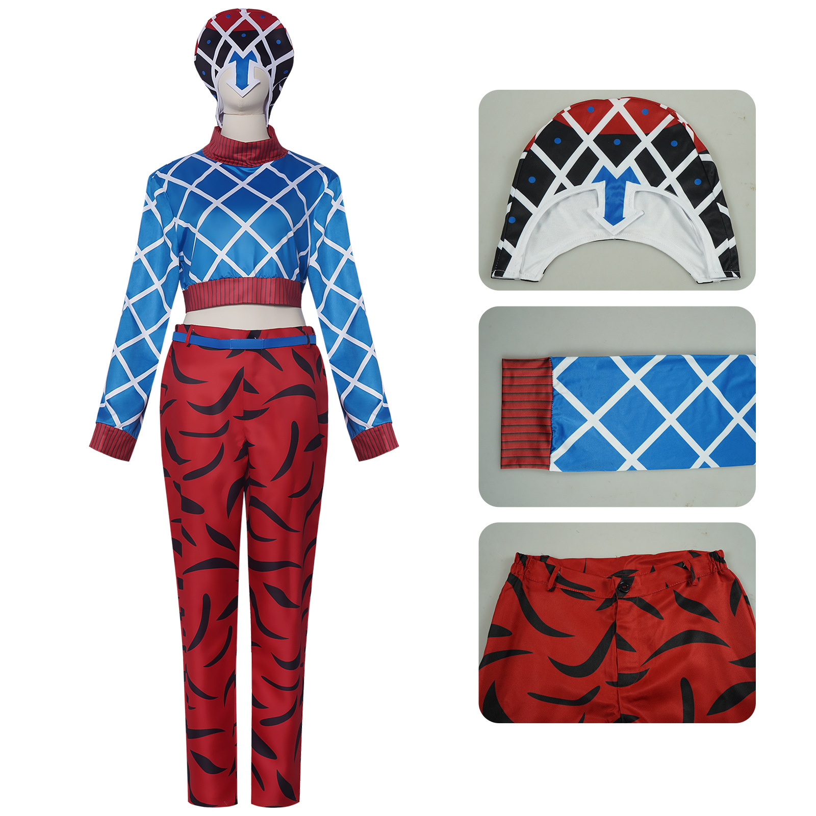 Jojo Guīdo Mista Cosplay Bizar - Jojo Bizarre Hat reseña y precio