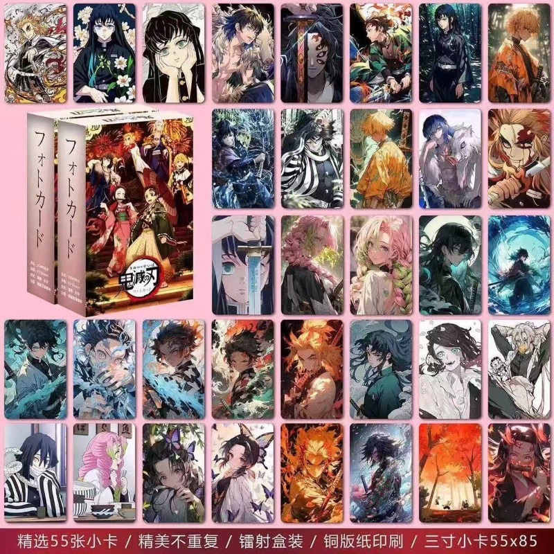 New Bandai 55pcs Demon Slayer  - Anime Cosplay Photo reseña y precio