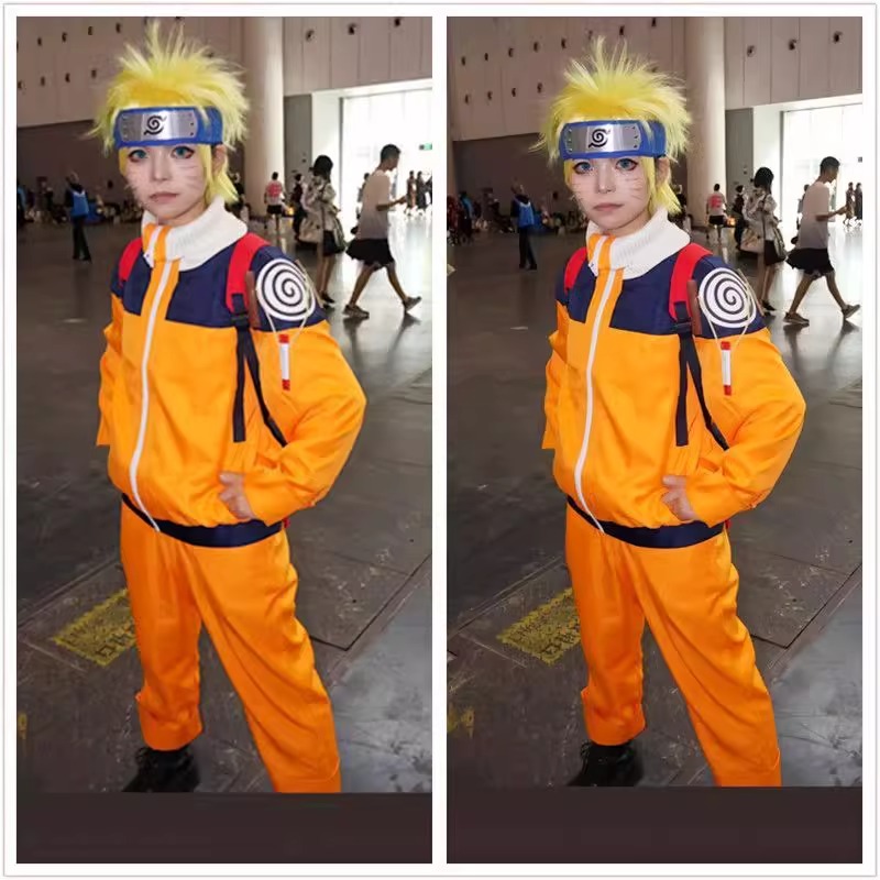 Uzumaki Cosplay Costume Orange - Anime Cosplay Ninja reseña y precio