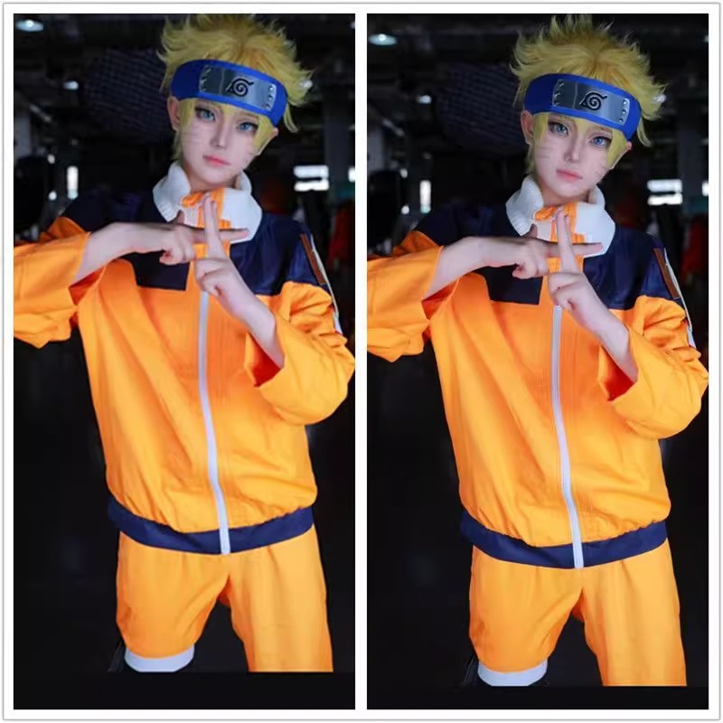 Uzumaki Cosplay Costume Orange - Anime Cosplay Ninja reseña y precio