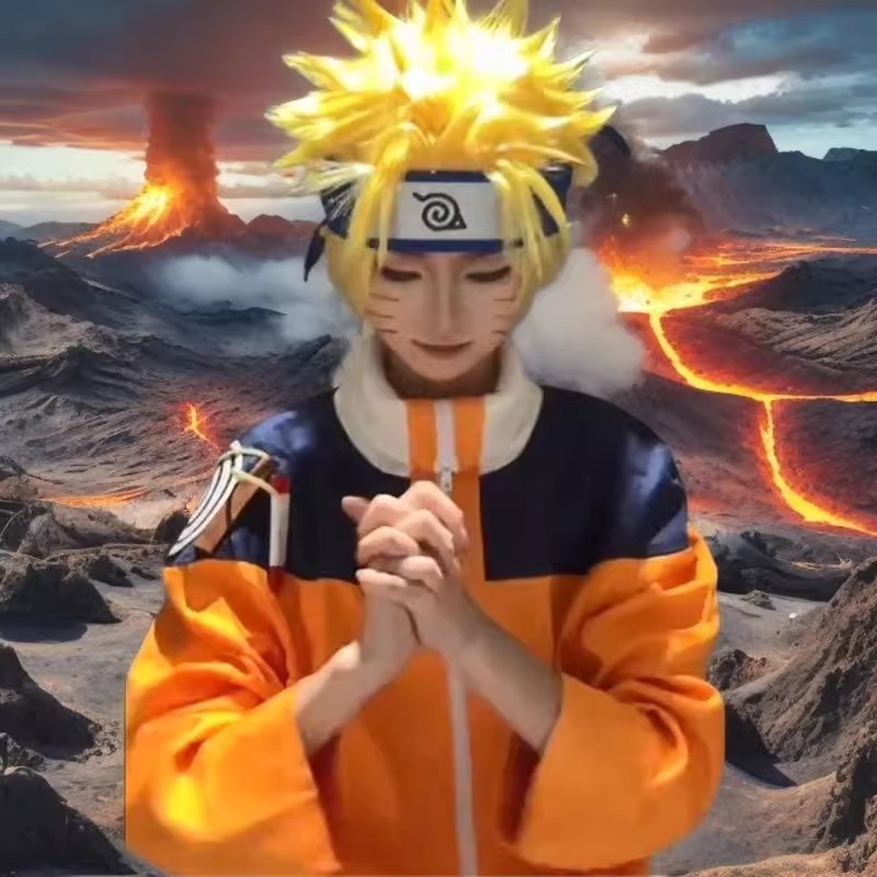 Uzumaki Cosplay Costume Orange - Anime Cosplay Ninja reseña y precio