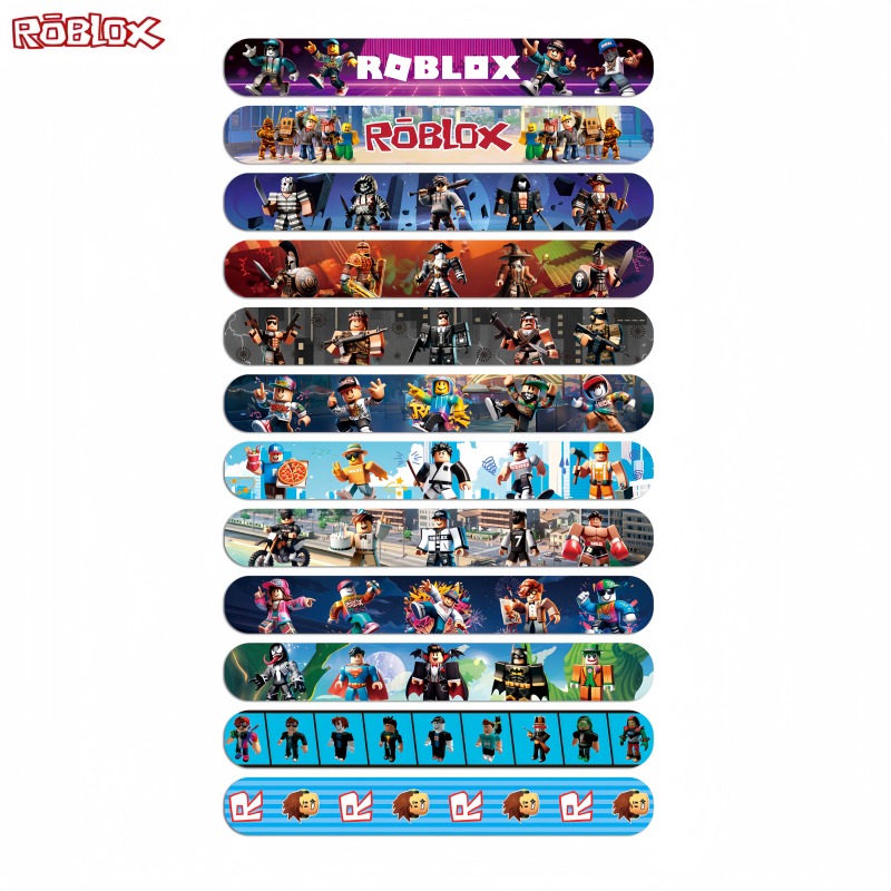 12/24Pcs Roblox Game Elasticit - Anime Cosplay Roblox reseña y precio