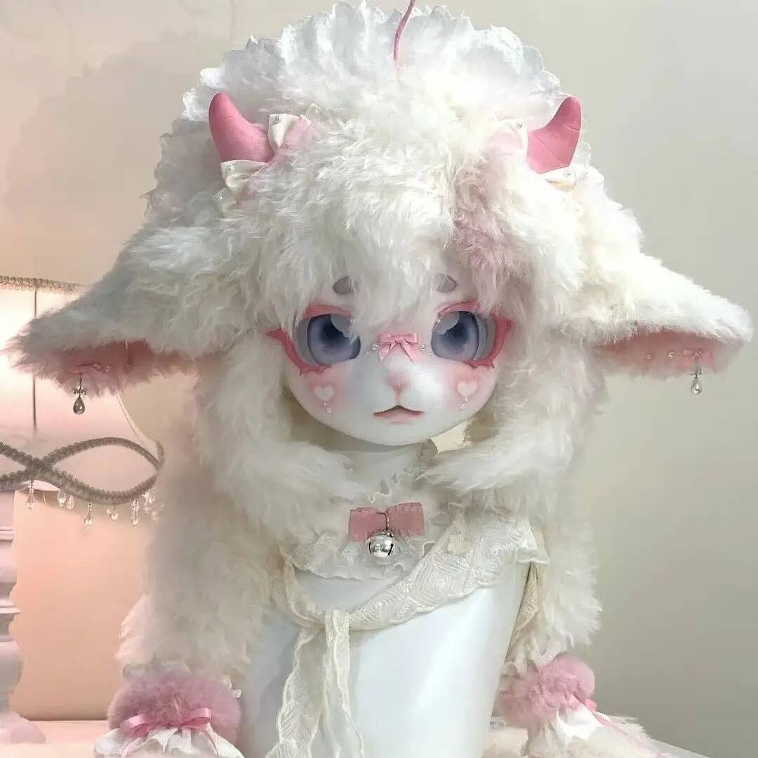 Handmade Kig Fursuit Head, Cut - Anime Cosplay Female Characters reseña y precio