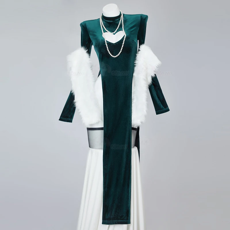 Sexy Velet Furry Cape Dress Wi - Anime Cosplay One Punch Man reseña y precio