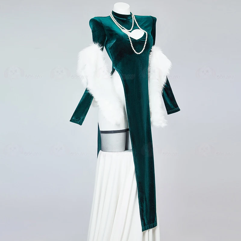 Sexy Velet Furry Cape Dress Wi - Anime Cosplay One Punch Man reseña y precio