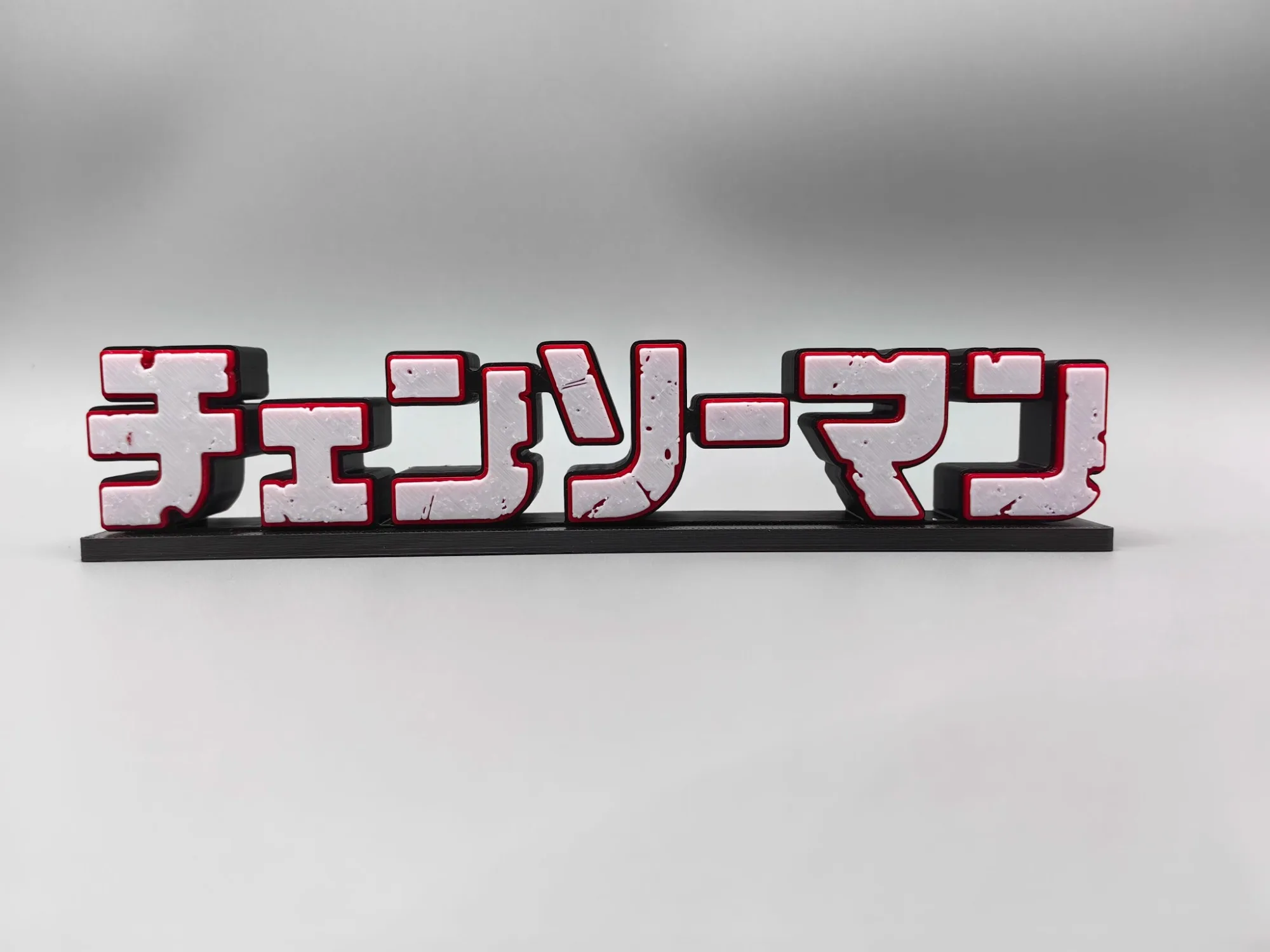 Anime Chainsaw Man 3D Logo Mod - Chainsaw Man Cosplay reseña y precio