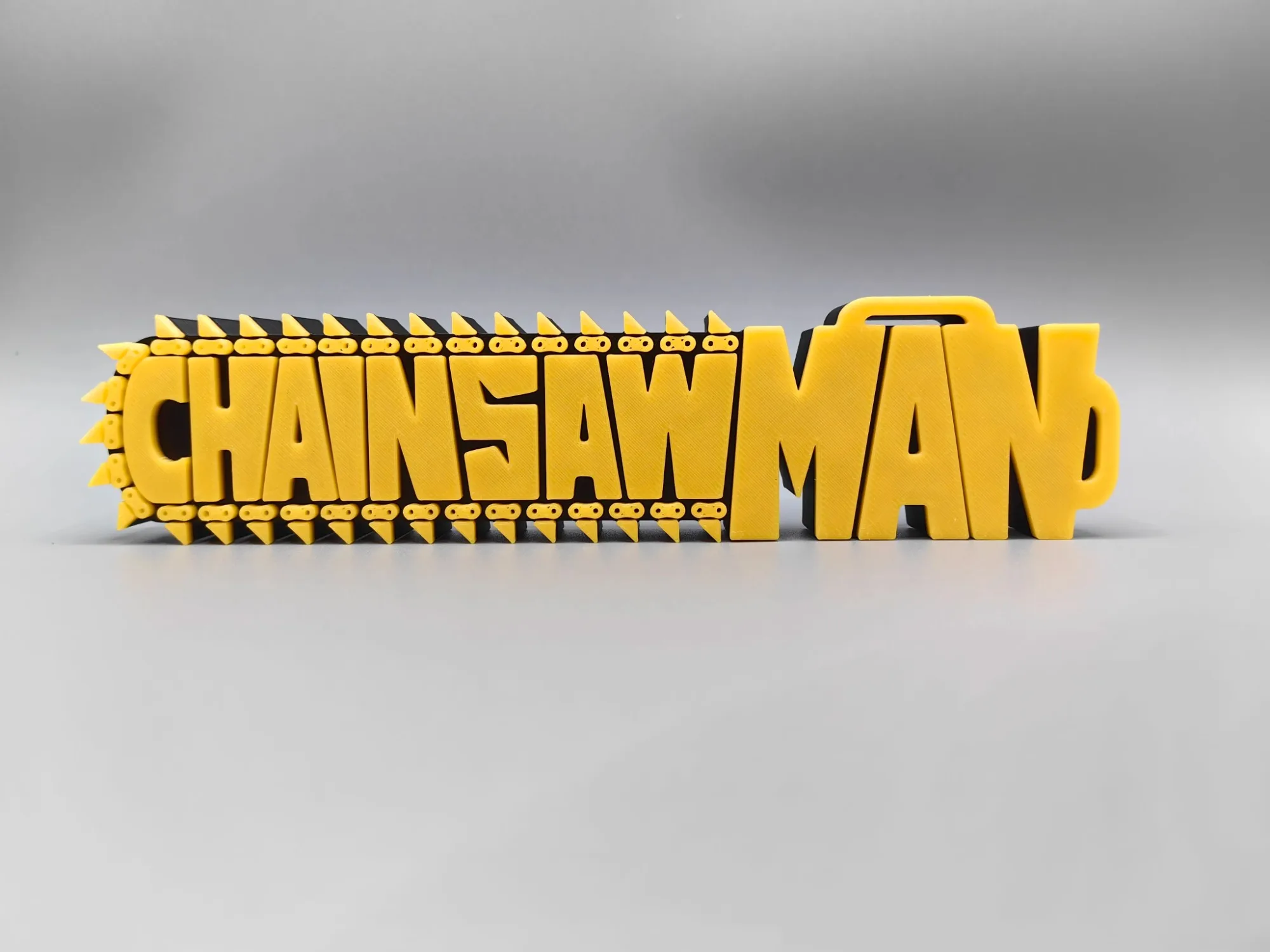 Anime Chainsaw Man 3D Logo Mod - Chainsaw Man Cosplay reseña y precio
