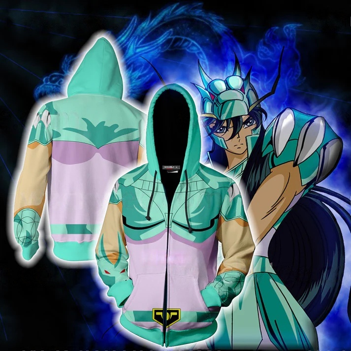 Anime Saint Seiya 3D Print Hoo - Anime Cosplay Shop reseña y precio