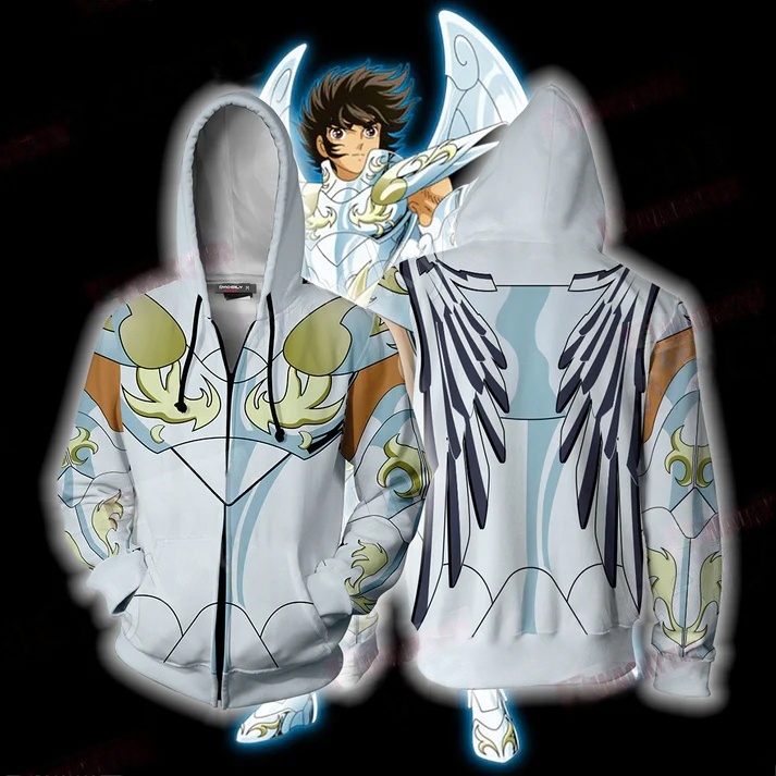 Anime Saint Seiya 3D Print Hoo - Anime Cosplay Shop reseña y precio