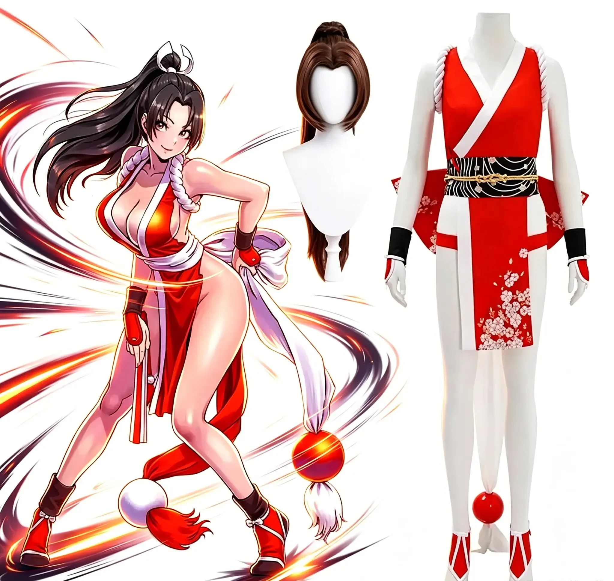 2026 New Women’s Ninja Themed  - Anime Cosplay Ninja reseña y precio