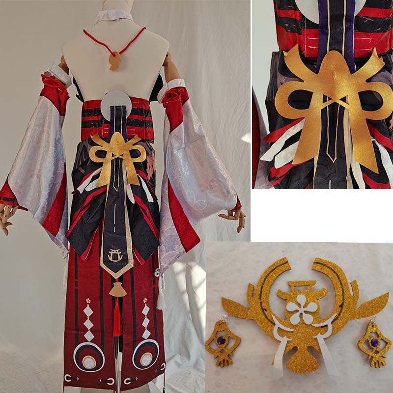 Yae Miko Full Set Guuji Yae Co - Cosplay Anime Yae Miko reseña y precio