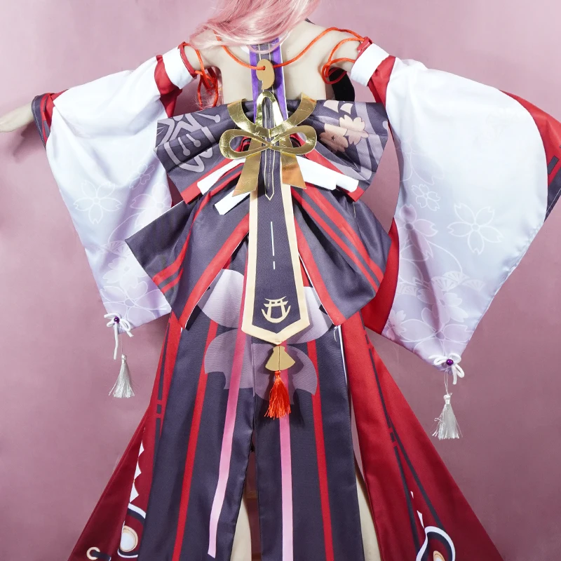 Yae Miko Cosplay Costume Impac - Cosplay Anime Yae Miko reseña y precio