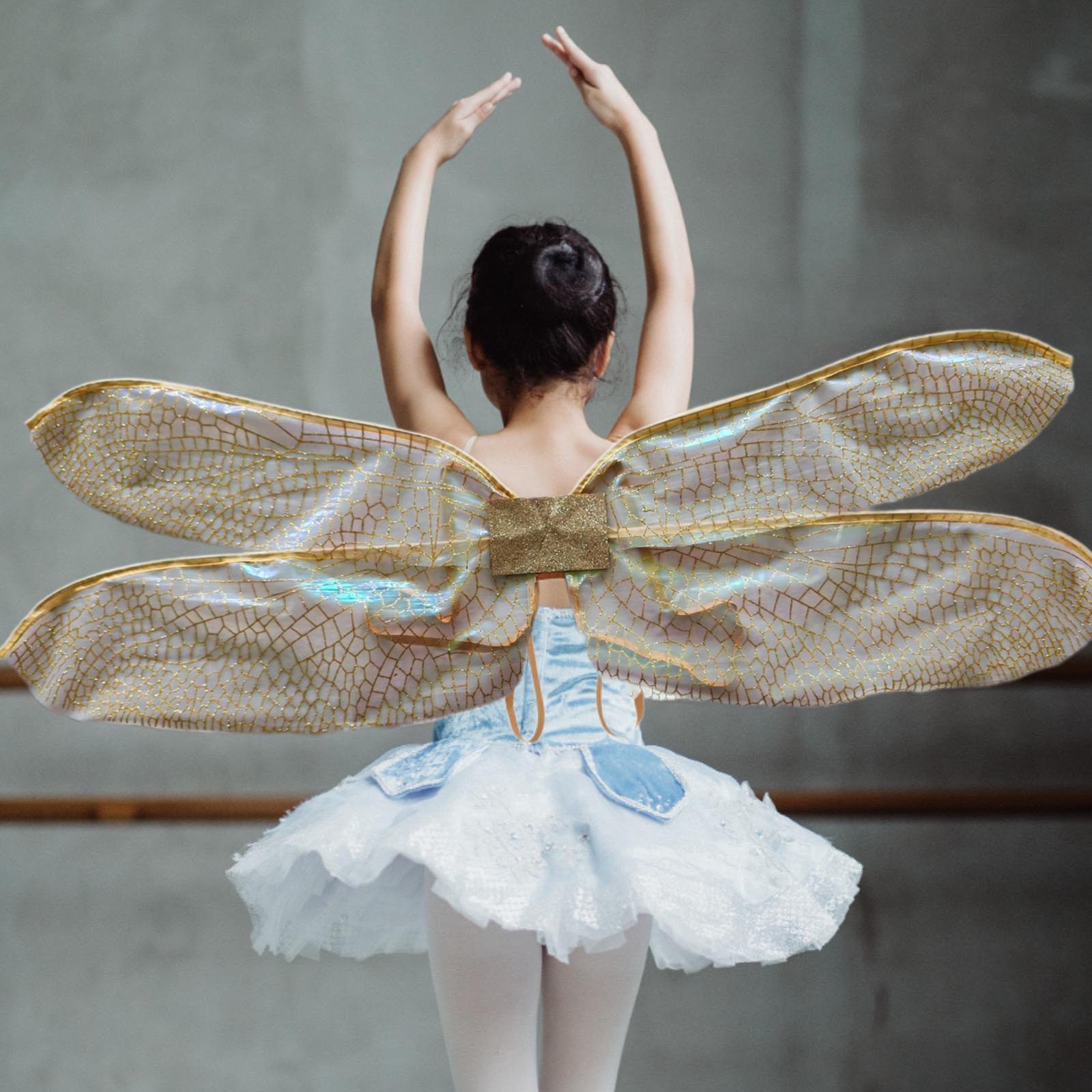 Fairy Dragonfly Wings for Kids - Anime Cosplay Photo reseña y precio