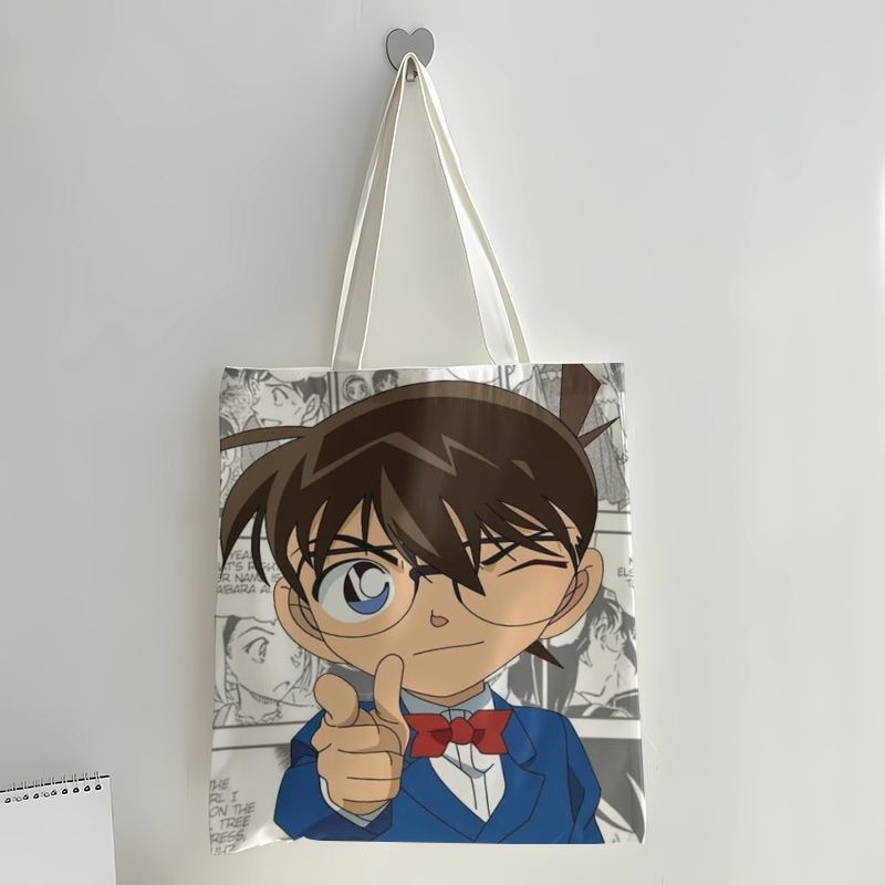 Cute Conan Anime Canvas Bag La - Anime Cosplay Shop reseña y precio