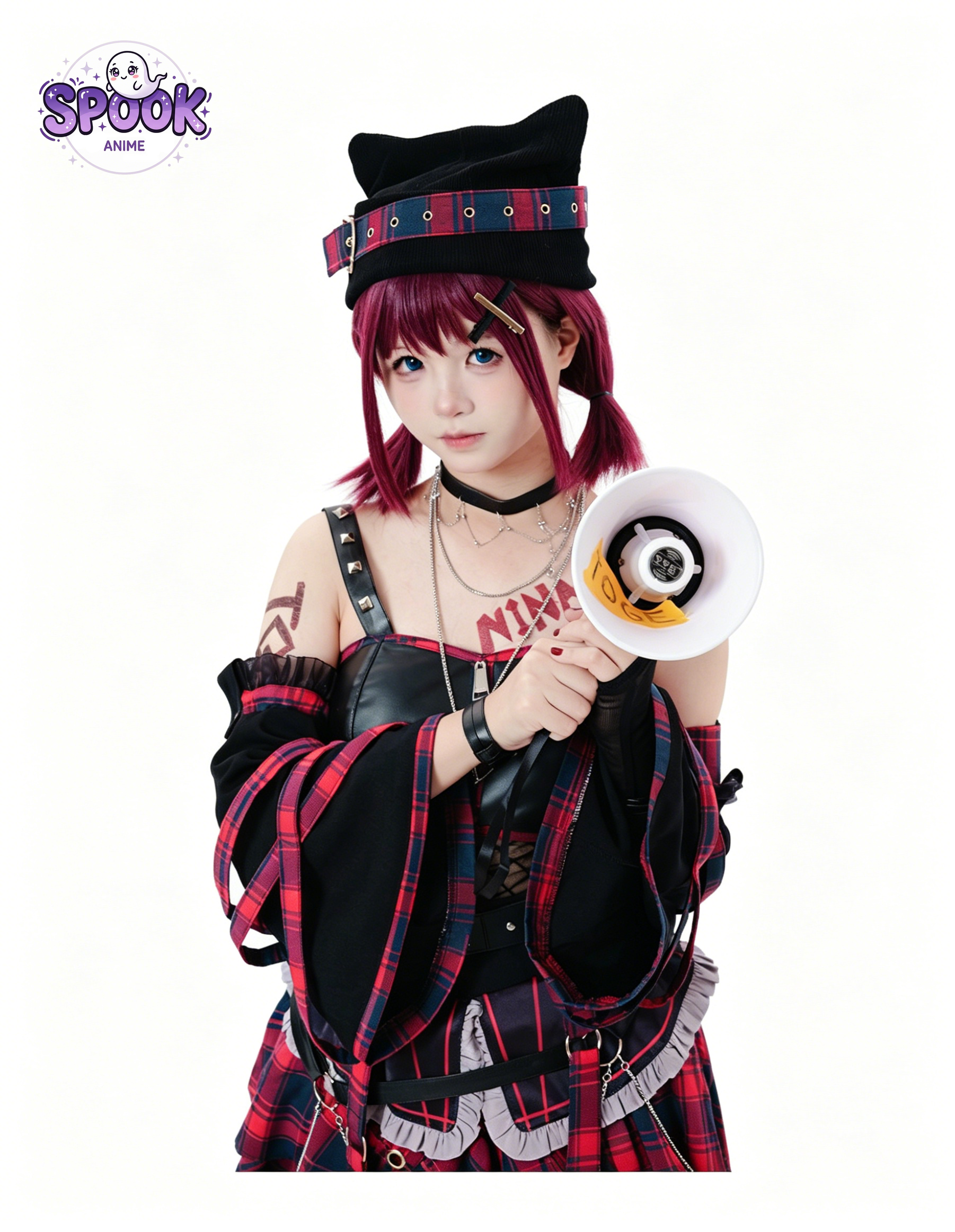 Harajuku Plaid Skirt Stage Out - Anime Cosplay Shop reseña y precio