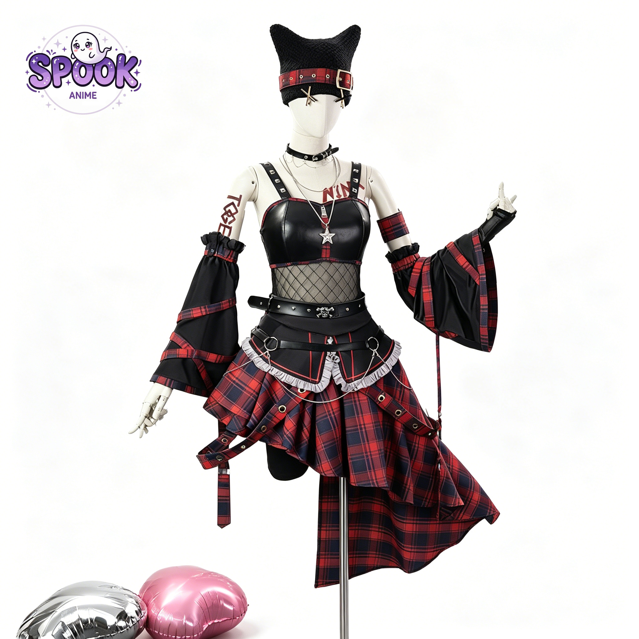 Harajuku Plaid Skirt Stage Out - Anime Cosplay Shop reseña y precio