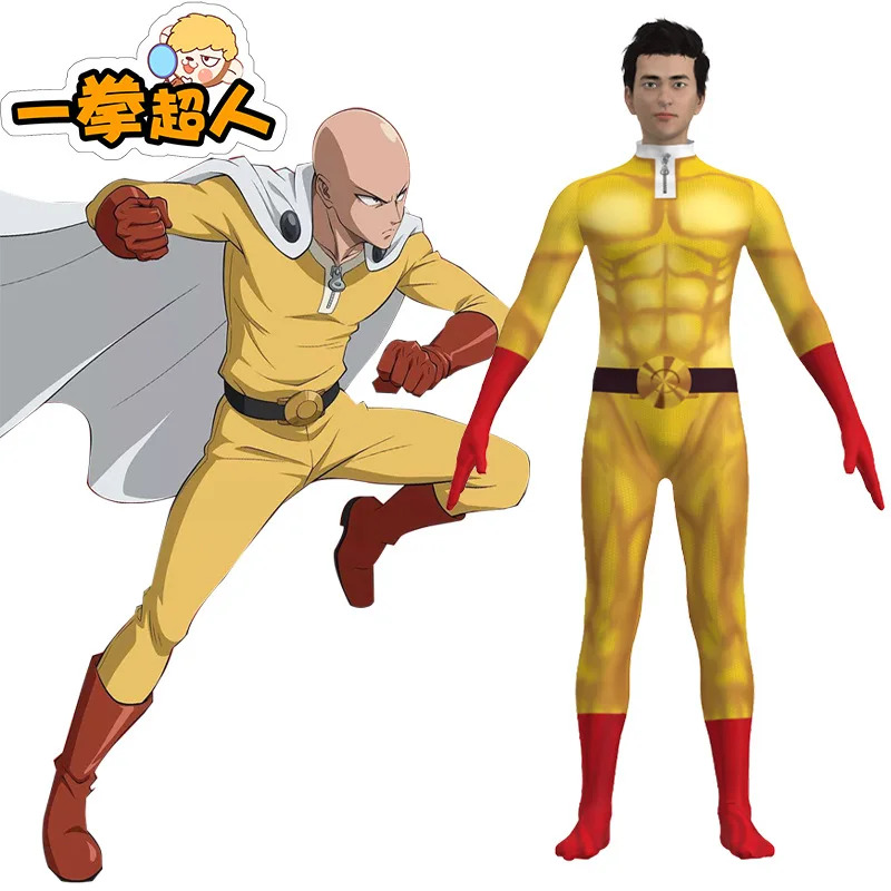 New Halloween Cosplay One Punc - Anime Cosplay One Punch Man reseña y precio