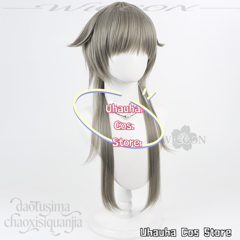CR6.9*Prika Gray Fashion Y2K K - Anime Cosplay Long Hair reseña y precio