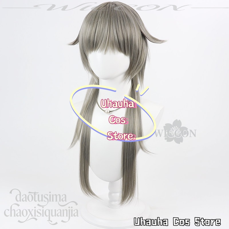 CR6.9*Prika Gray Fashion Y2K K - Anime Cosplay Long Hair reseña y precio