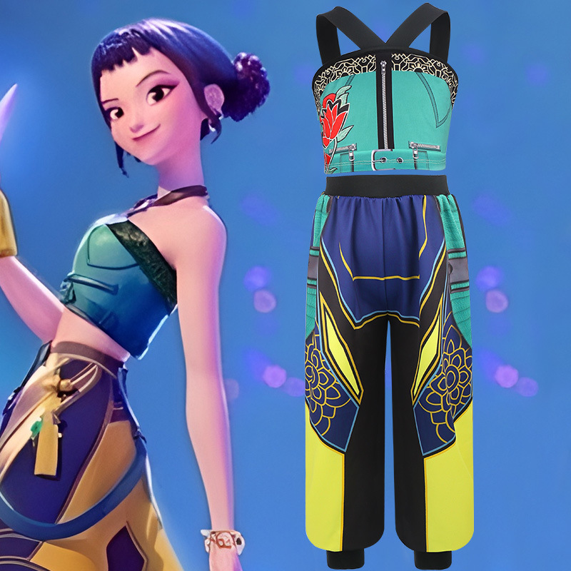 Korea Pop Kids Cosplay Costume - Cosplay Korean Anime reseña y precio