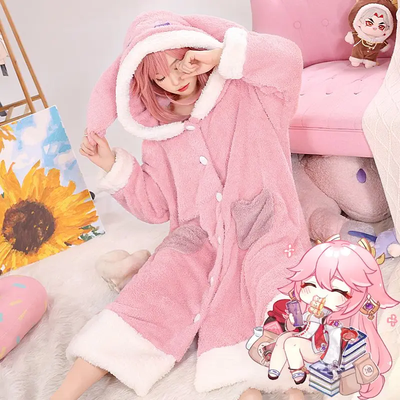 Anime Pajamas Set Zhongli Xiao - Cosplay Anime Yae Miko reseña y precio