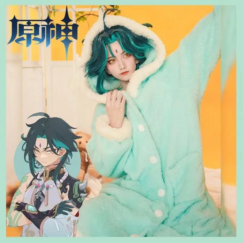 Anime Pajamas Set Zhongli Xiao - Cosplay Anime Yae Miko reseña y precio
