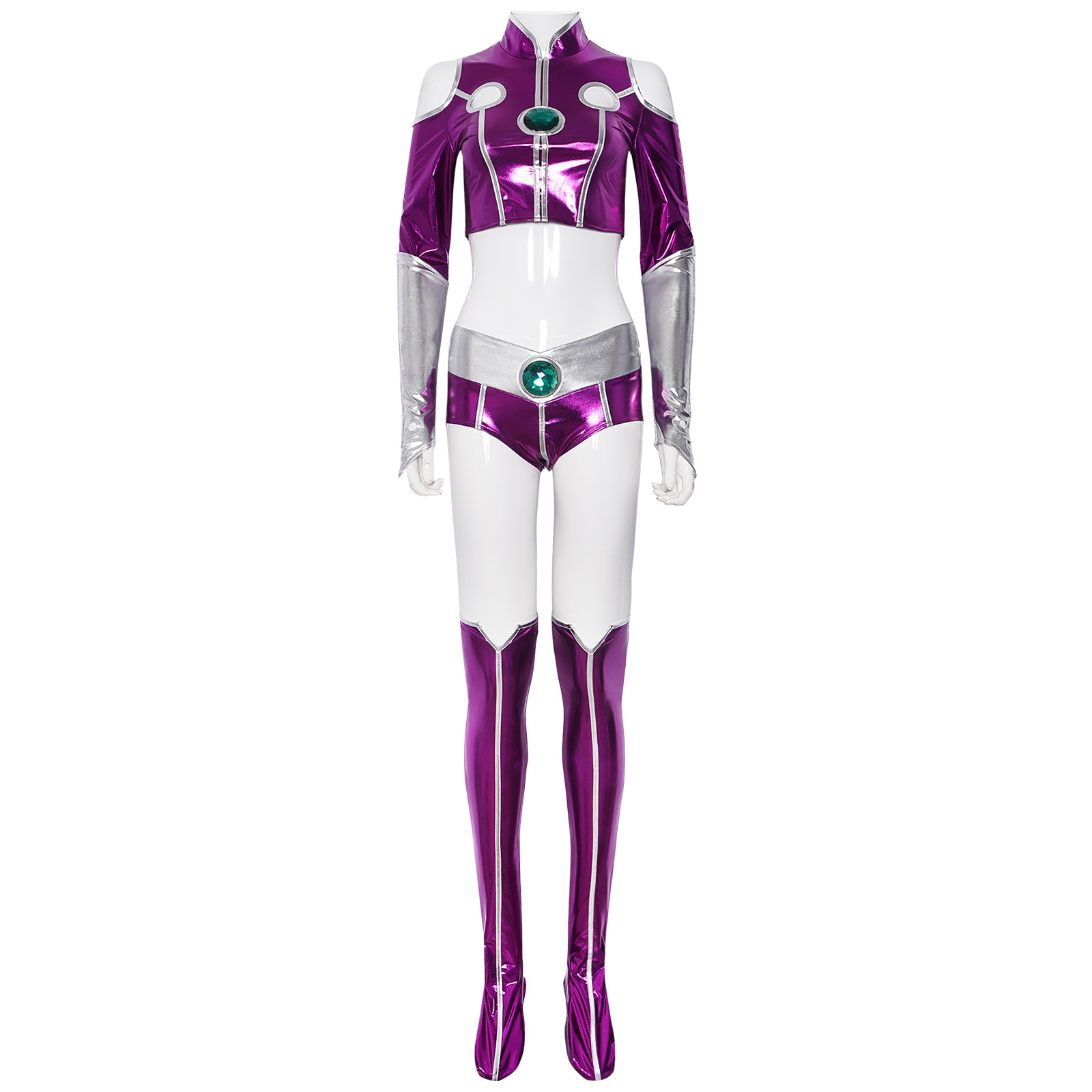 Purple Women Halloween Koriand - Anime Cosplay Bodysuit reseña y precio
