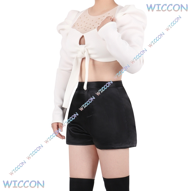 LOL KDA Ahri Cosplay Costume   - Cosplay Korean Anime reseña y precio