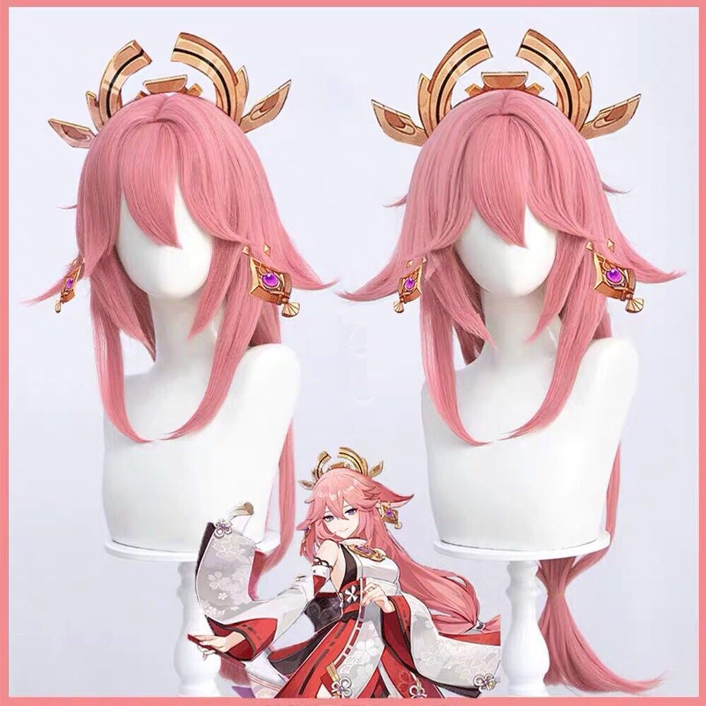Genshin Impact Yae Miko Cospla - Cosplay Anime Yae Miko reseña y precio