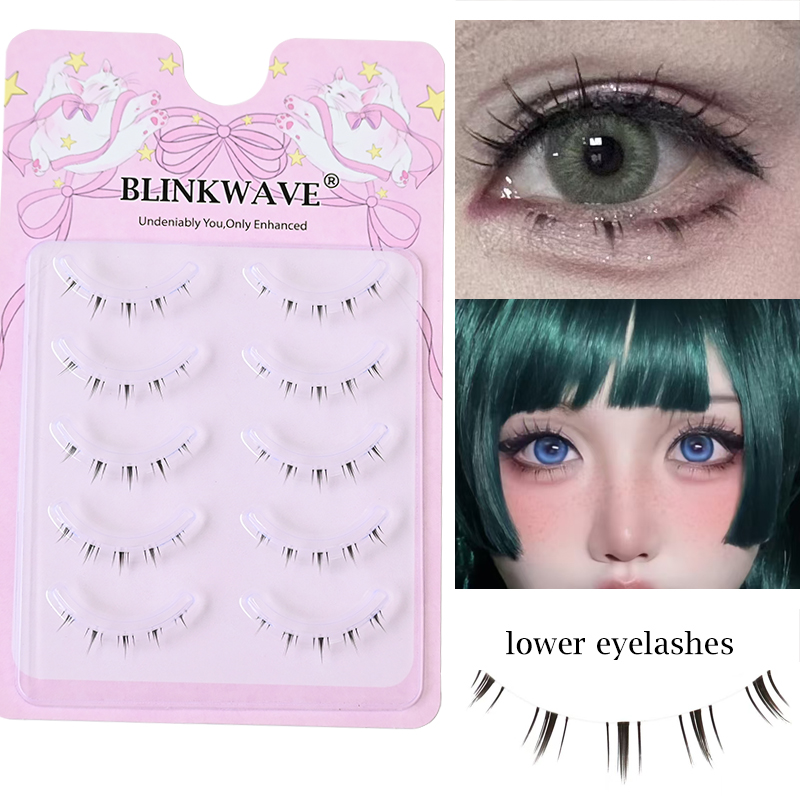 Manga Lower Strip Lashes Natur - Anime Cosplay Eye Makeup reseña y precio