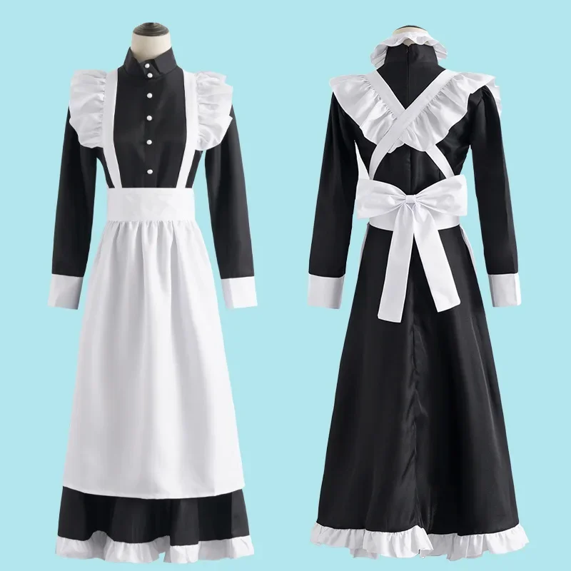 Classic Black White Maid  Brit - Anime Cosplay Shop reseña y precio