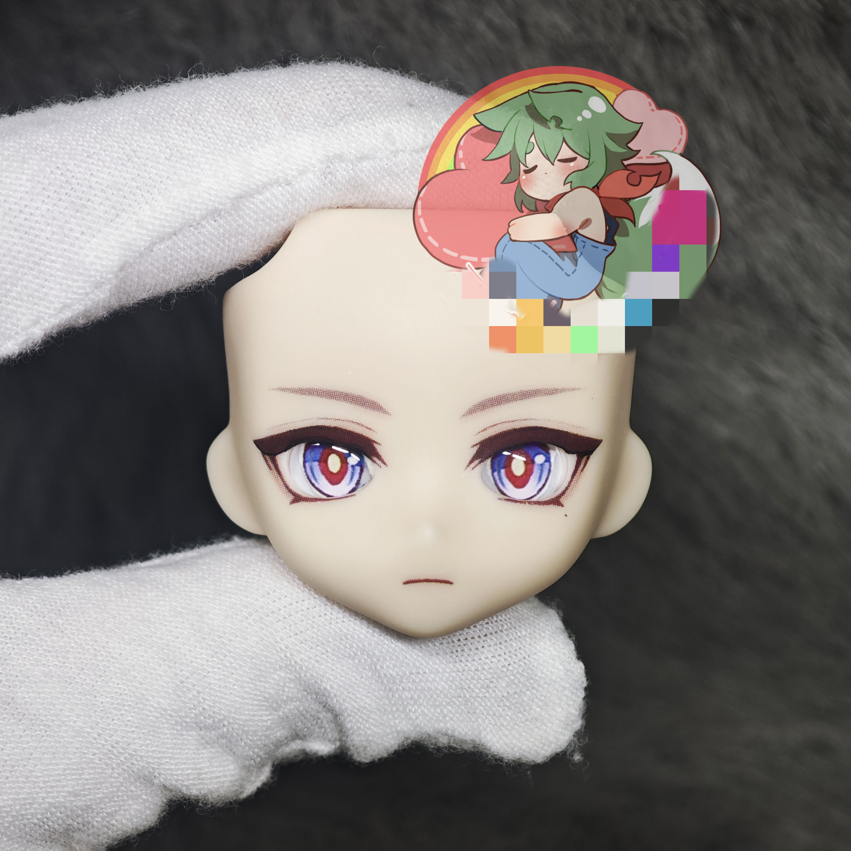 Genshin Impact Illuga OB11 OB2 - Anime Cosplay Eye Makeup reseña y precio