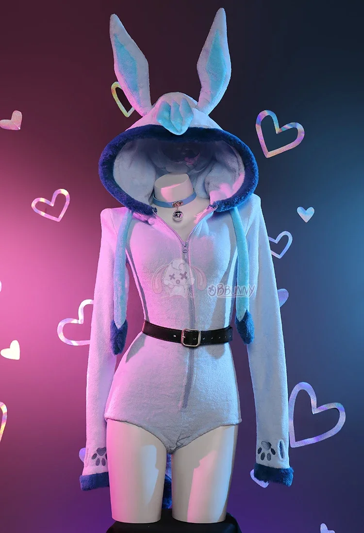 Blue Furry Vaporeon Bodysuit A - Anime Cosplay Bodysuit reseña y precio