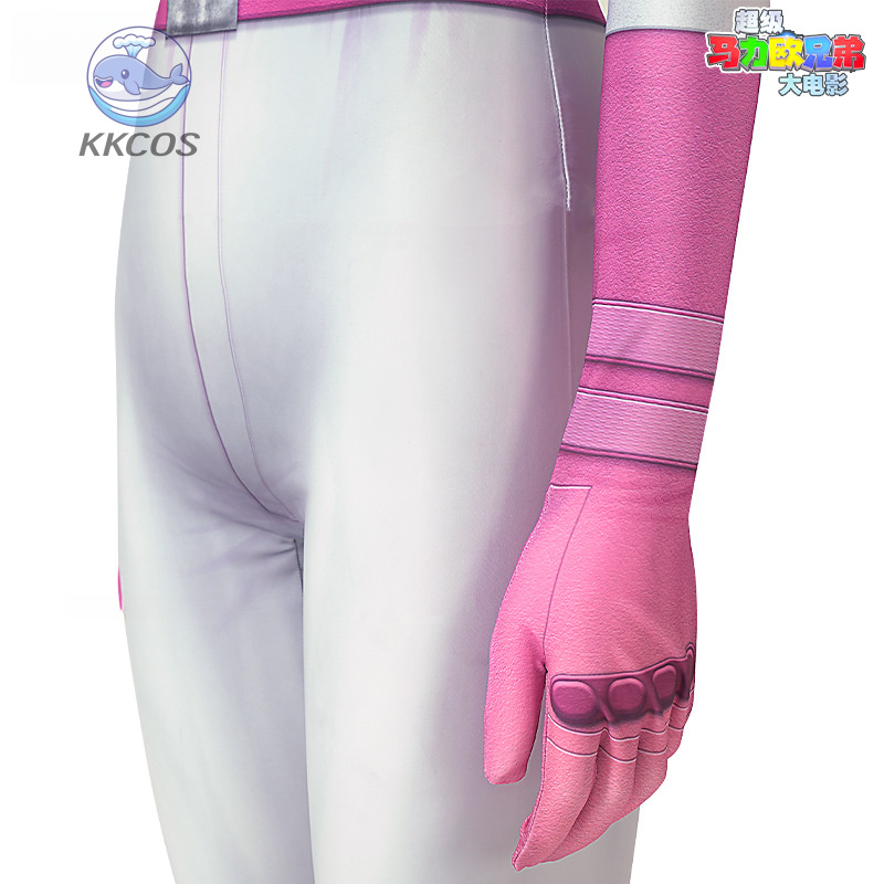 Princess Peach Cosplay Movie S - Anime Cosplay Bodysuit reseña y precio