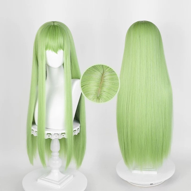 Anime CC Cosplay Green Wig Lon - Anime Cosplay Long Hair reseña y precio