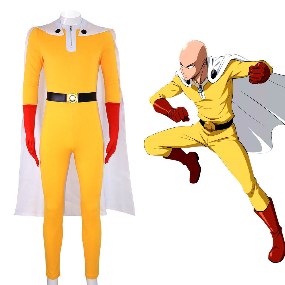 One Punch Man Saitama Cosplay  - Anime Cosplay One Punch Man reseña y precio
