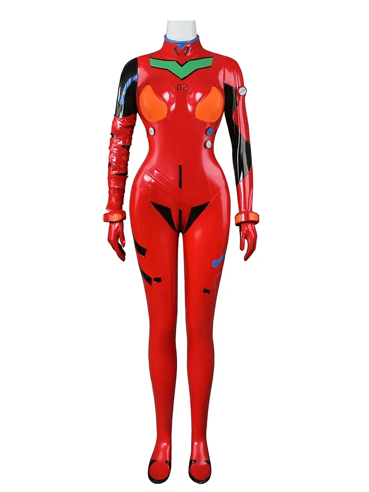 New Eva Shikinami Asuka Langle - Anime Cosplay Bodysuit reseña y precio