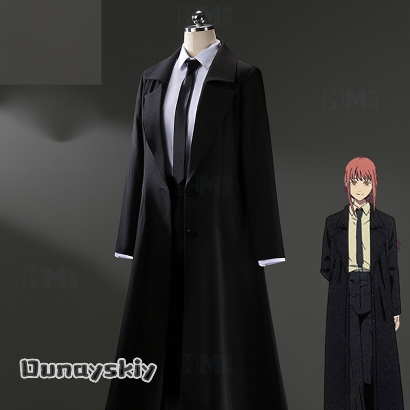 Anime Man Makima Cosplay Costu - Chainsaw Man Cosplay reseña y precio