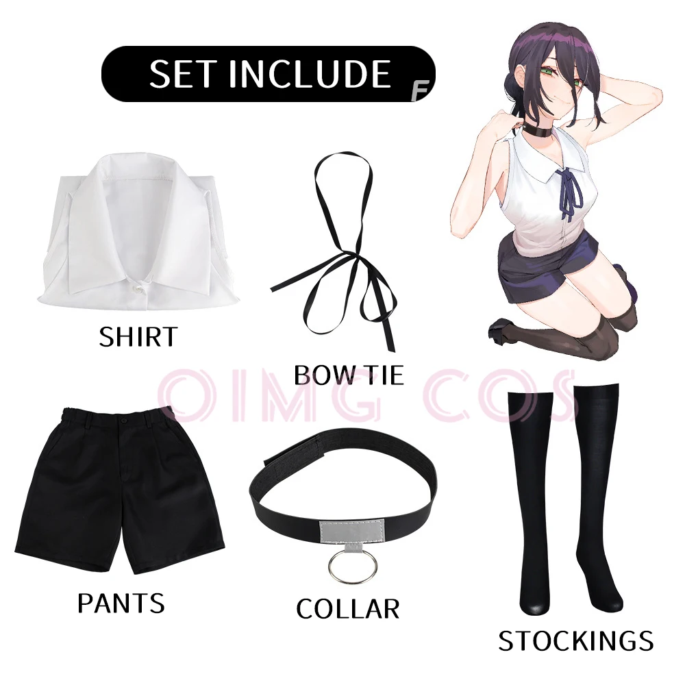 Reze Cosplay Costume Chainsaw  - Chainsaw Man Cosplay reseña y precio
