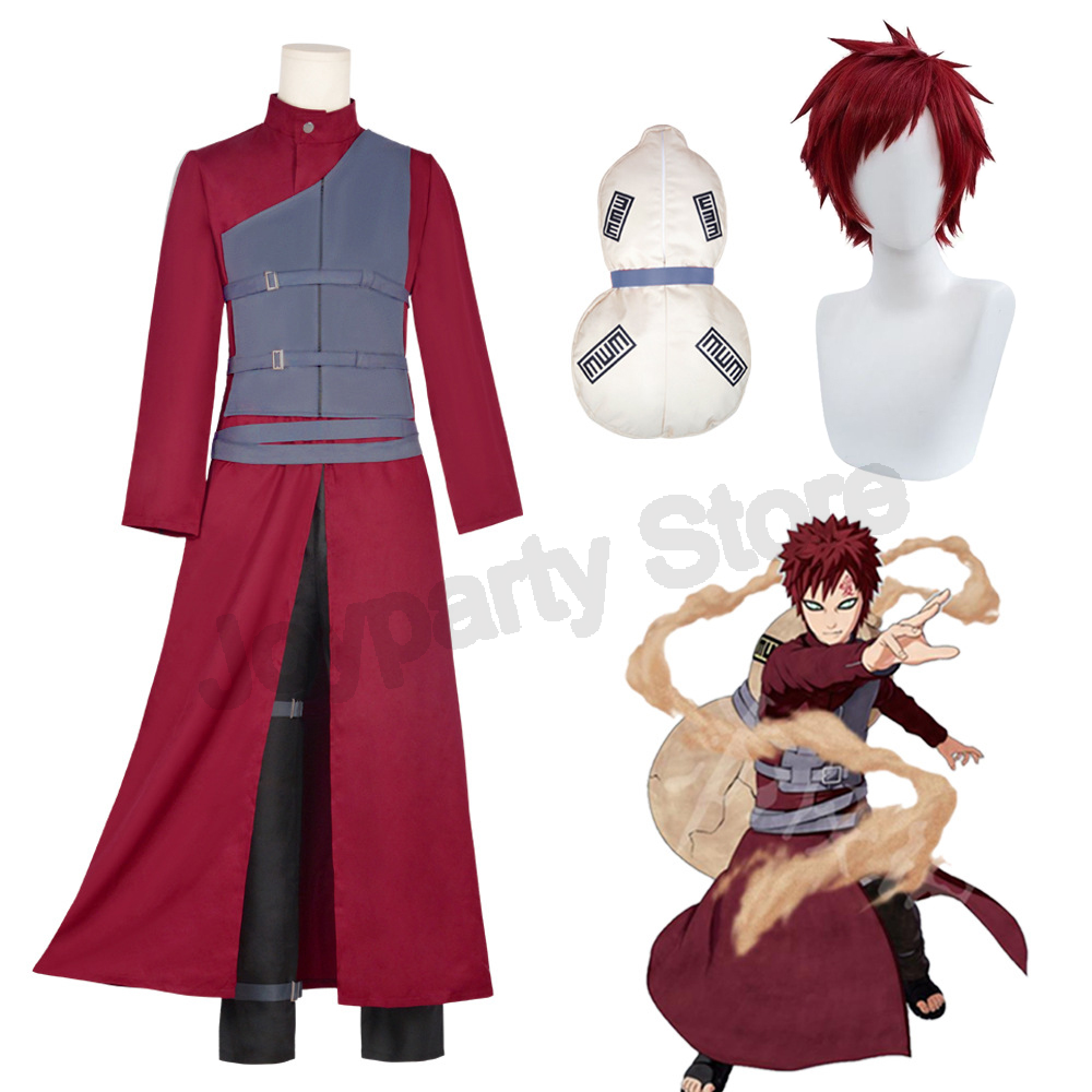 Gaara Cosplay Costume Sand Fiv - Anime Cosplay Ninja reseña y precio