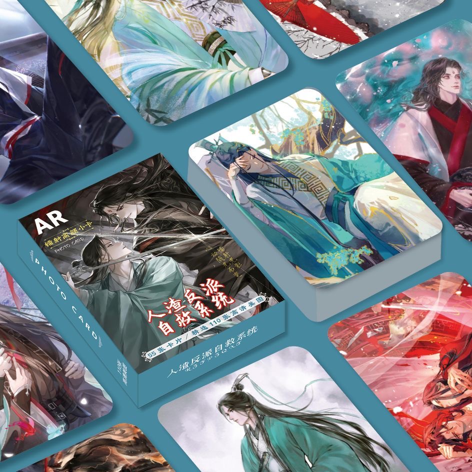 55 Pcs/Set Anime Scum Villain' - Anime Cosplay Photo reseña y precio