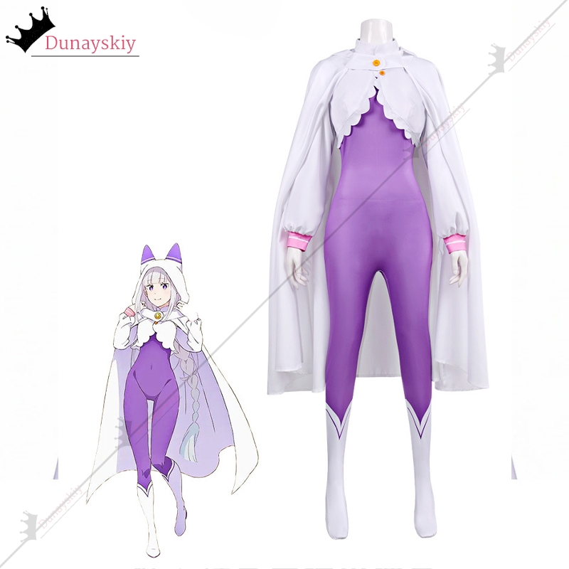Cosplay Emilia Tight-Fitting B - Anime Cosplay Bodysuit reseña y precio